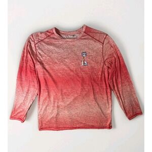 Paragon UPF 50+ Pelican Fishing Shirt XL Coral Long Sleeve Performance Tee